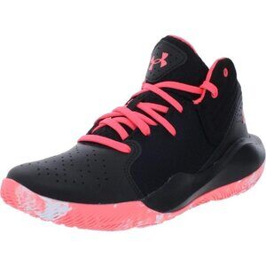 Under Armour | Girls Jet 21 Black Athletic and Training Shoes Sneakers | Size 1Y